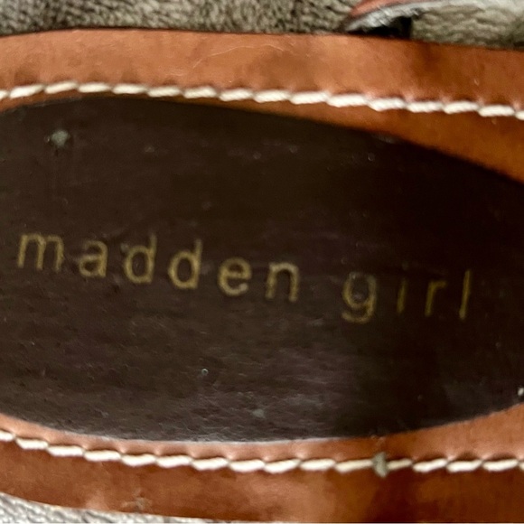 Madden Girl Women’s Brown Floral Sandals Size 8 - Picture 7 of 9